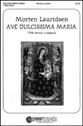 Ave Dulcissima Maria TTBB choral sheet music cover